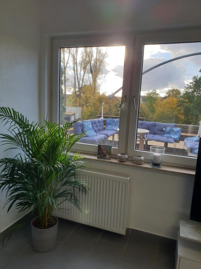 Schöne Wohnung auf idyllischem Reiterhof Nähe Burg Eltz und Mosel Münstermaifeld Exterior foto